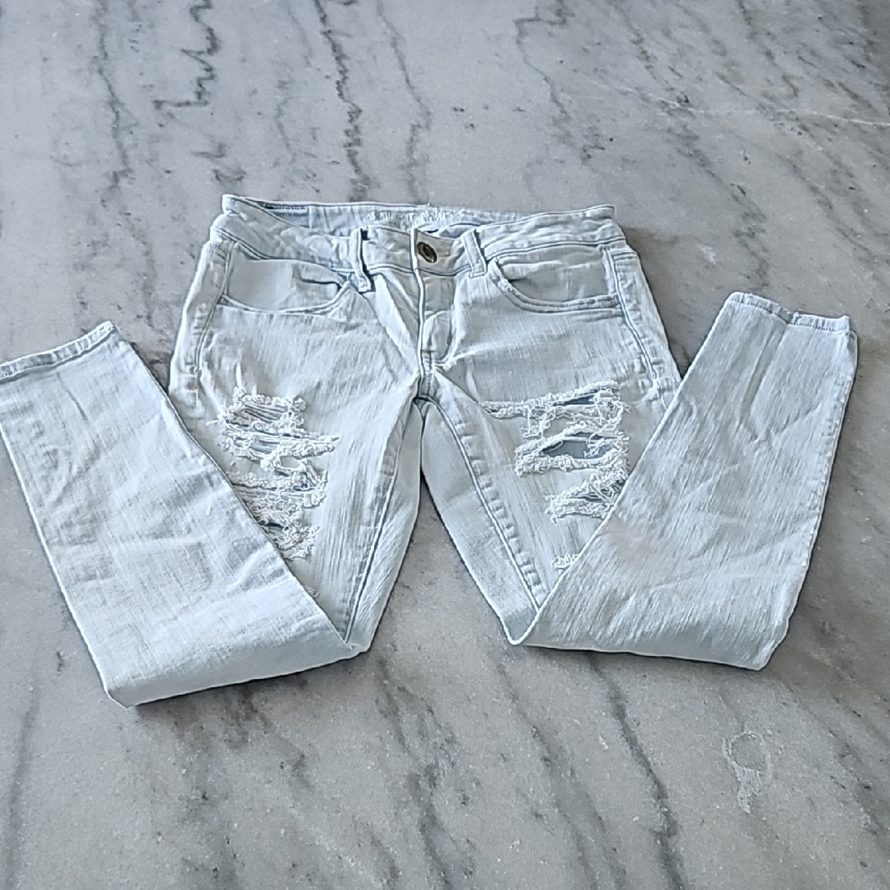 American Eagle Outfitters Light Blue Denim
